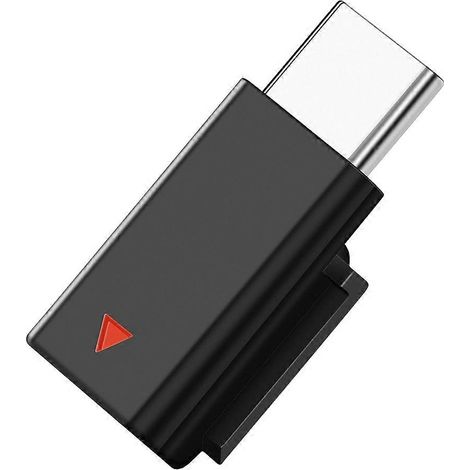 Adaptateur pour microphone DJI Mic 3 : récepteur de microphone sans fil pour téléphone portable USB-C, accessoires pour microphone. (1/5)