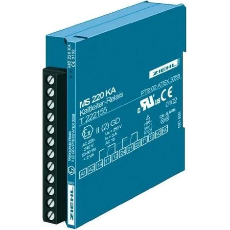 Ziehl MS 220 KA disparador negro protección motor eléctrico