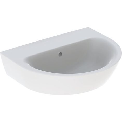Geberit Renova lavabo, sans trou pour robinetterie, avec (1/2)