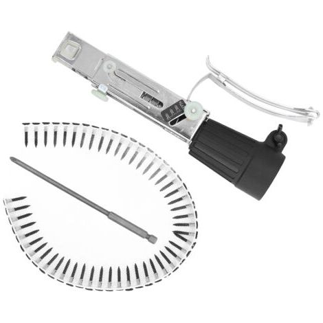Adaptateur pour cloueur à chaîne, outil électrique automatique de fixation de vis, outil rechargeable pour menuisiers