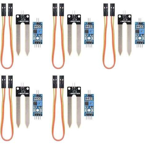 Modulo sensore per rilevamento umidità del suolo YL 69-Sensor e modulo HC-38 per Arduino (1/5)