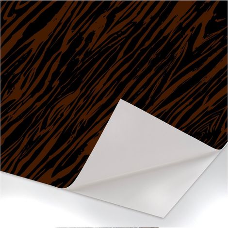 Venature bois scuro Film adhésif in PVC finition mate - Dimension : 100x200 cm (1/3)