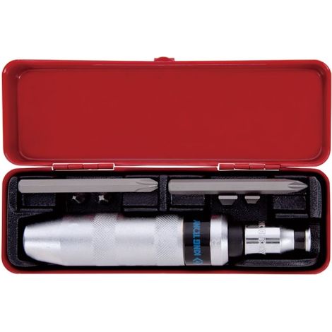 KING TONY - Coffret Tournevis à frapper et accessoires 8 pièces (1/3)