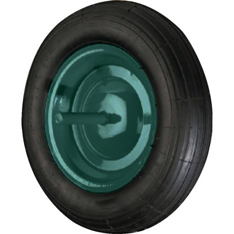 Schubkarrenrad in Standardbauweise 350x8 mm.