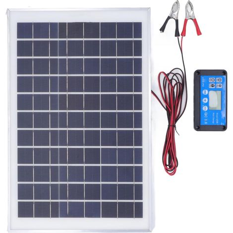 Panneau Solaire Chargeur Kit DE Panneau Solaire 50 W 18 V MPPT RÉGULATEUR DE CHARGEMENT (1/5)