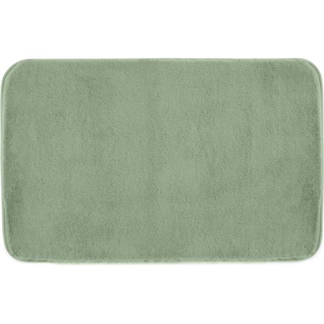 GEDY 96FY1006079 FUZZY Alfombra de baño 100x60 cm verde - ref: 96FY1006079 (1/2)