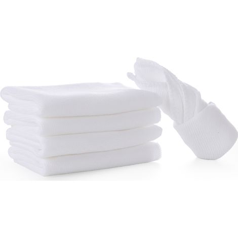 Serviettes de bain blanches pour hôtel et salle de bains (1/5)