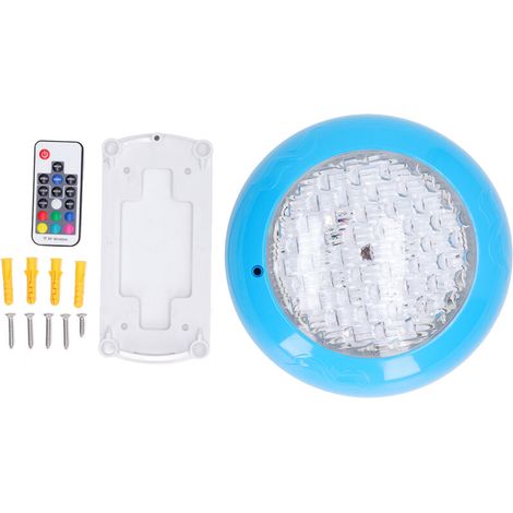 LED wall-mounted underwater pool light with remote control, IP68 waterproof, AC12V, 35W (1/5)