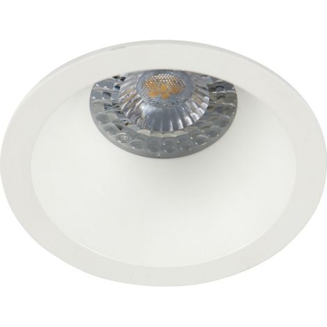 Spot RTIGHT DECO GU10 rond fixe, blanc mat IP20 - EUROPOLE - 62810