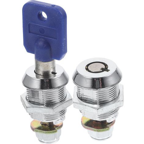 PRETYZOOM Serrure tubulaire pour boîte à outils 17 mm avec clé (1/5)