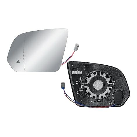 Replacement Left Driver Side Wing Mirror Glass Heated with BSM and Blind Spot Assistant Rear Plate For 2014-2025 Vito W447 (1/5)