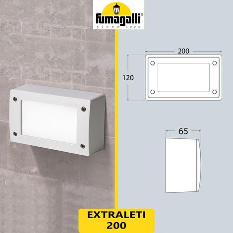 EXTRALETI 200 BIANCO OPALE LED GX53 3W