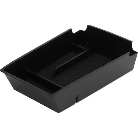 Console centrale Kia K5 2020-2021, organisateur accoudoir noir, bac de rangement remplaçant, tiroir intérieur robuste, accessoire auto premium. (1/5)