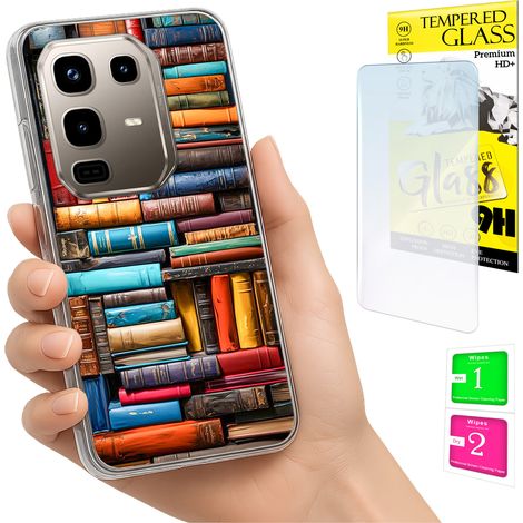 Schutzhülle für Infinix Note 50 Pro 4G: Fotohülle, Rückseite + 9H-Glas (1/5)