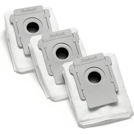LOT DE 3 SACS A POUSSIERE POUR ASPIRATEUR ROOMBA i7+ iROBOT (1/2)