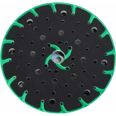 Patin de ponçage Plateau ponceuse 150 mm avec aspiration de poussière (1/5)