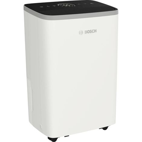 Bosch – Déshumidificateur 75 m³ – Élimine jusqu'à 16L/jour – Réservoir 2,5L – Silencieux 38 dB – Écran tactile – Design compact avec roulettes - Y102293 (1/5)