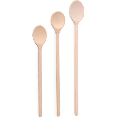 Set di 3 cucchiai da cucina in legno - Hendi 525005