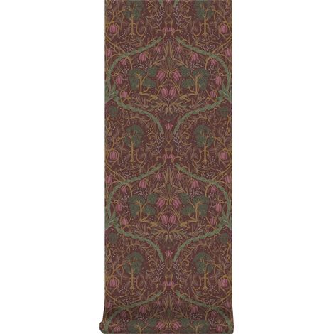 Superfresco Easy - Vliestapete - Lauri Bourgondy - 10m x 52cm (1/5)