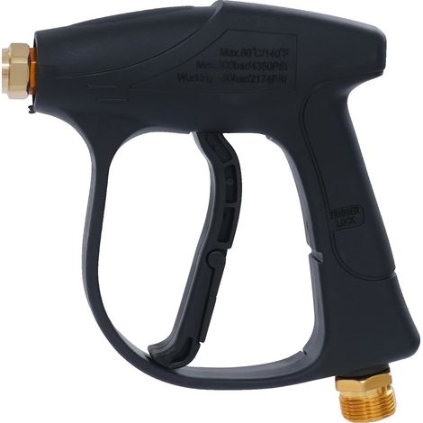Hochdruckreinigerpistole, 5 Düsenarten, verstellbarer Schaum, schwarz (1/2)