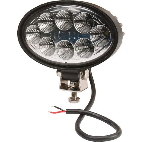 Phare de travail LED ovale 24W UNIVERSEL LA10058 (1/5)