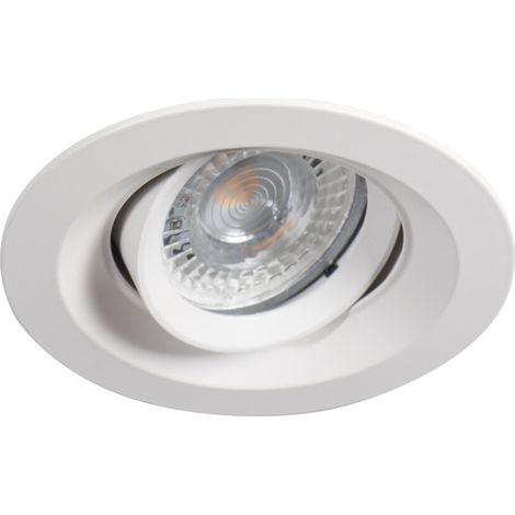 Faretto incasso soffitto Kanlux COLIE bianco GU10 orientabile (1/5)