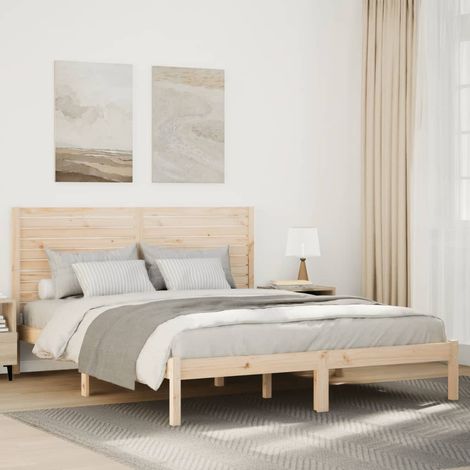 Massivholzbett Extra Lang ohne Matratze 160x220 cm
