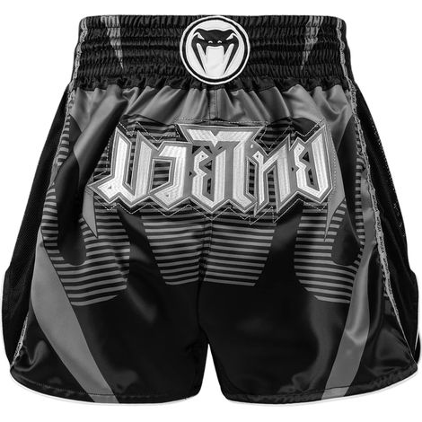 Venum Adrenaline Muay Thai Shorts Schwarz/Silber L