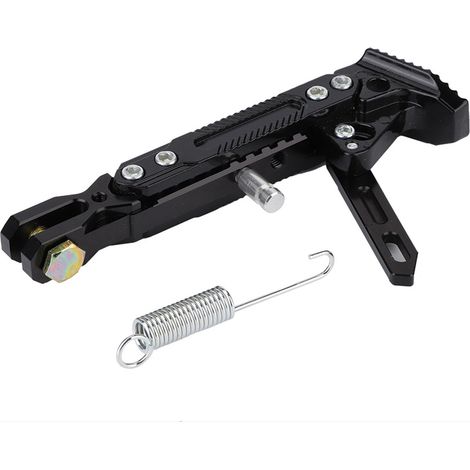 Yctze Verstellbarer Motorradständer, universelle Stativhalterung für Motorradfüße, Aluminiumlegierung (Schwarz) (1/5)