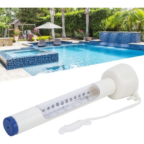 Thermomètre pour Piscine Résistant aux Chocs - ABS Durable pour Étangs, Aquariums et Bains (1/5)