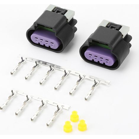 DJ7045D-1.5-21 Motorcycle 4-Pin Headlight Connector, Chevrolet Excelle Wiring Harness Connector Socket Connector (1/4)