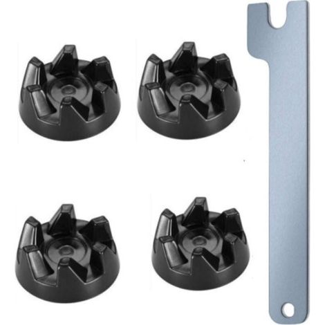 4-teiliges Gummikupplungs-Zahnradset mit Ausbauwerkzeug für KitchenAid-Mixer (1/4)