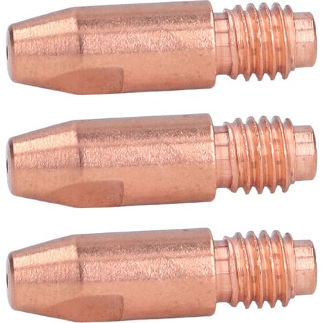 Lot de 10 embouts de contact MIG en cuivre pour torche de soudure 36KDx1.2 (1/5)