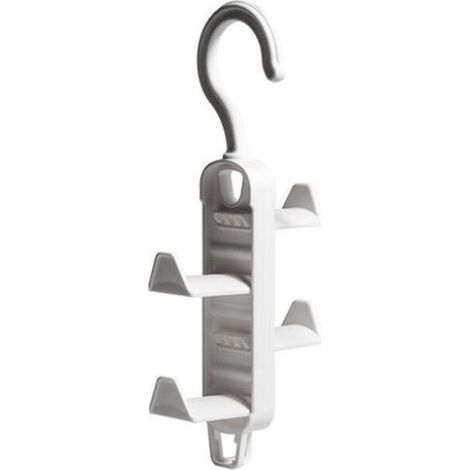 Crochets de suspension multicouches, pour vêtements, écharpe, sac, chapeau, organisateur, cintre de placard, crochet de rangement permettant de gagner de l'espace à la maison 2 pièces (1/4)