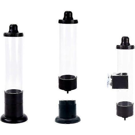 Incubateur pour œufs d'artémias Sl, kit d'incubation en plastique pour aquarium, kit d'élevage d'œufs d'artémias pour crevettes d'aquarium - FFY (1/4)