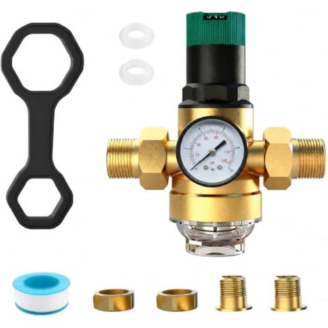 Réducteur de pression d'eau 1" - Réducteur de pression d'eau avec filtre (1/5)