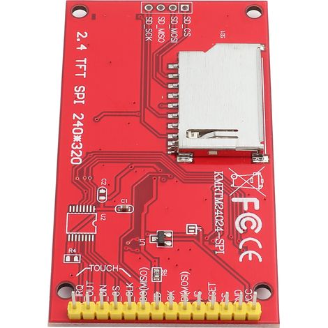 Module de port série LCD TFT SPI 2,4 pouces 240x320 avec pilote ILI9341 et circuit imprimé (1/5)