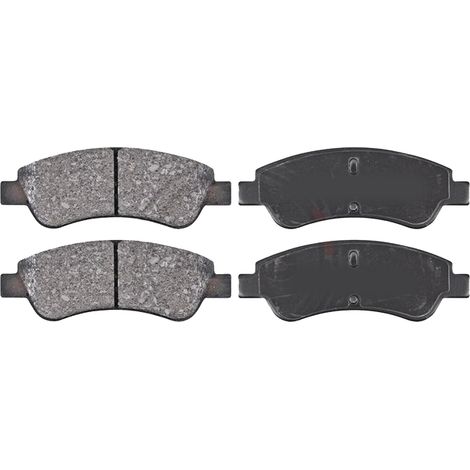 KIT PASTIGLIE FRENO ANTERIORI compatibile con CITROEN C-ELYSEE (DD) / PASTIGLIE FRENANTI AUTO OEM FDB4491 FDB4066, / SOSTITUZIONE DIRETTA / BASSA POLVERE / SILENZIOSO