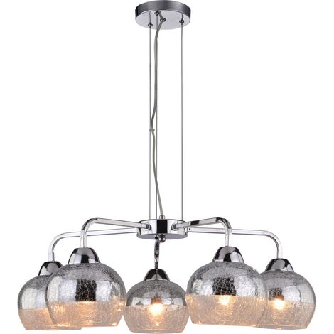 Lampadario Candellux Cromina 35-56375 5xE27 cromo vetro (1/2)
