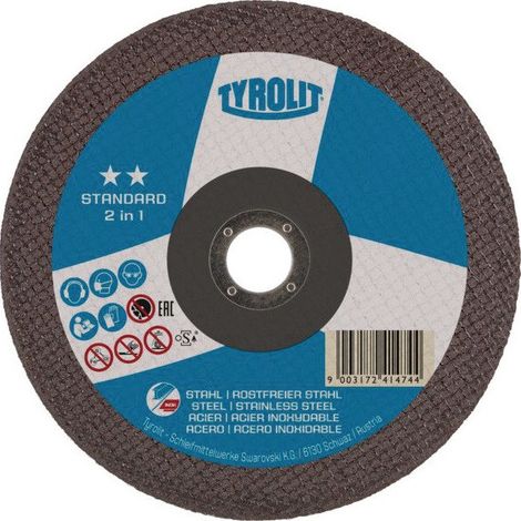 Disco de corte 125x1,6x22,23 F41 A46Q-BFS TYROLIT 34332862