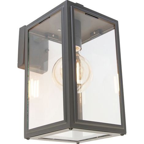 Smart Outdoor Wall Light Grey Incl. Wifi G95 - Sutton Down (1/4)