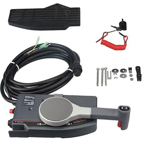 Boîtier de commande à distance 703-48205 pour moteur de bateau Yamaha ouverture du moteur par traction 703-48205-16 remplace les pièces (1/5)
