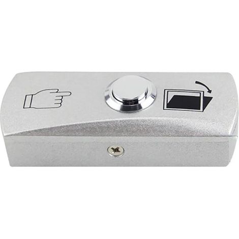 EASYCOMFORT Haute Qualité Porte en Acier Inoxydable Commutateur de Dégagement d'urgence Bouton de Sortie Argent clés Pour System-lh de Contrôle d'accès ，1 pcs(Gauche) (1/5)