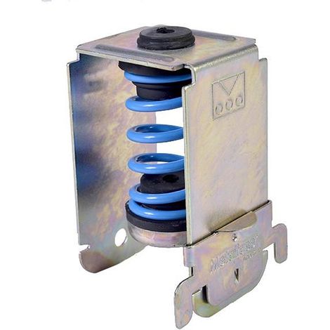 PAI – Boite de 25 cavaliers acoustiques METALFASE – suspension à ressort F45/47 – H.88mm 30DB – charge 15 à 30kg