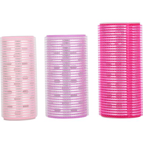 3 Rouleaux à Cheveux Autocollants, Outil de Coiffure Portable pour Boucles Tenaces et Styling Facile (1/5)