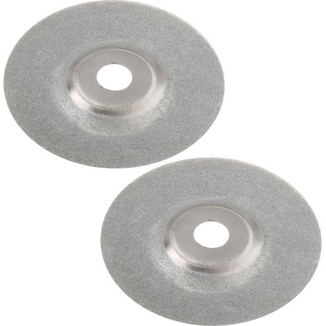 Lot de 2 disques diamant 4 pouces pour coupe verre, marbre, céramique - lame de scie circulaire (1/5)