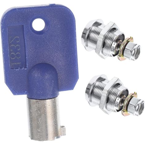 Serrure à came tubulaire Abaodam 17 mm pour bornes d'arcade, lot (1/5)