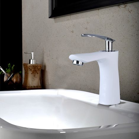 Rubinetto lavabo, rubinetto bagno monocomando, lavabo bagno, miscelatore (1/5)
