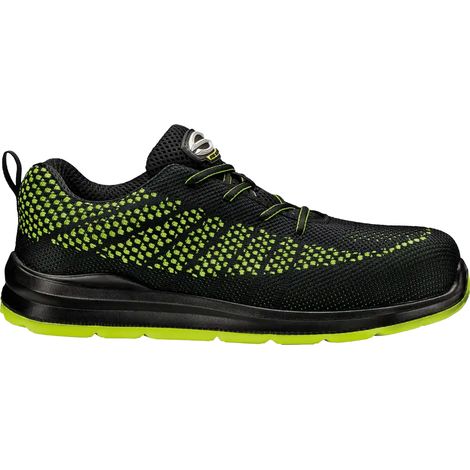 SIR SAFETY SYSTEM MAGIC FOBIA Chaussures de sécurité S1PS légères noir/vert citron Taille 45