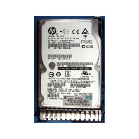 Disco duro HP Enterprise de 900 GB SAS de 2,5" y 10 000 rpm, 719429-001